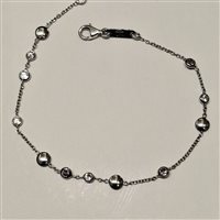 Bracciale Fanton Gioielli Donna BRACCIALI ORO in Oro bianco Cubic Zirconia BROR-202-52